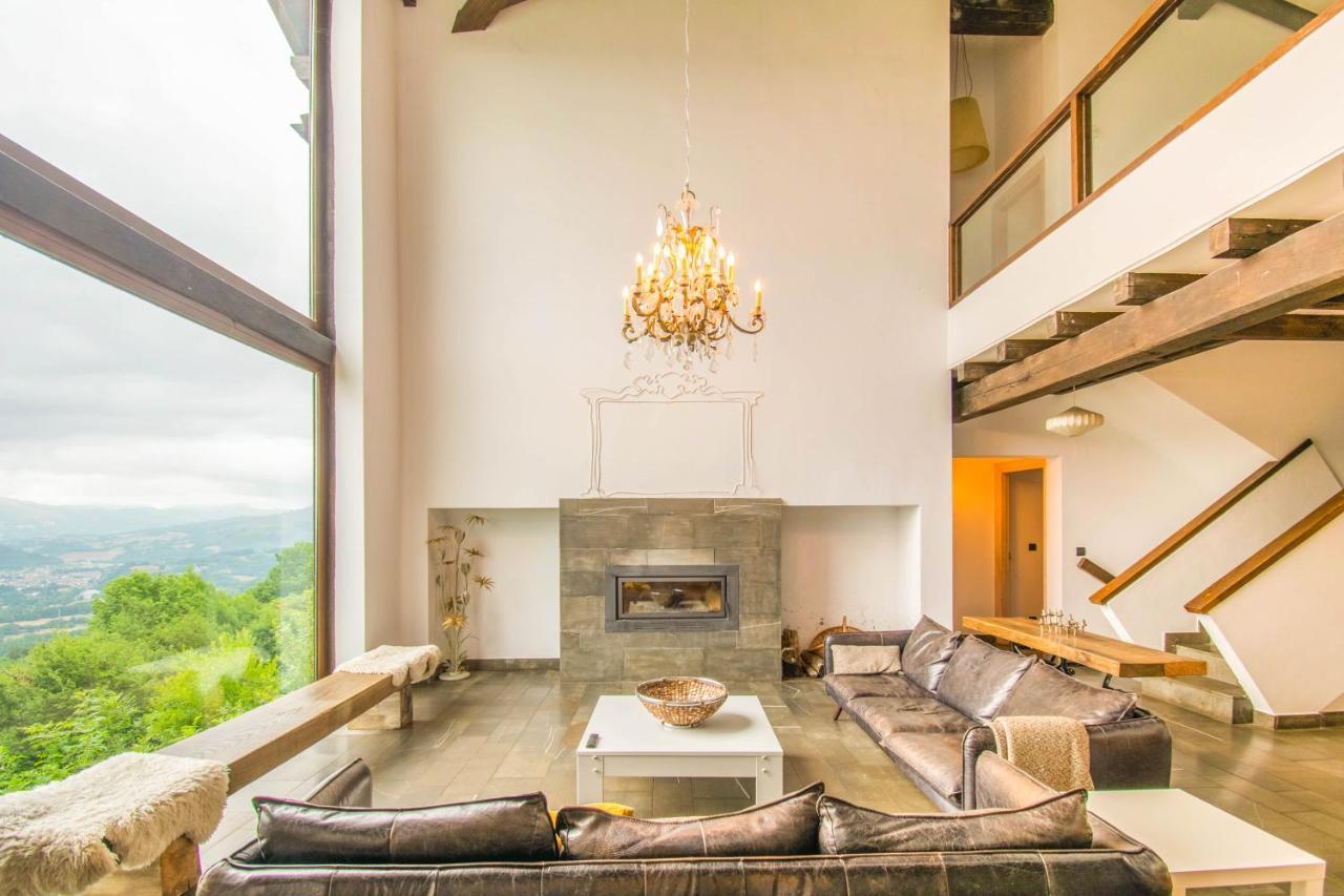 Behin Batean, Espectacular Casa Rural En Pleno Corazon Del Valle Baztan Ziga Kültér fotó