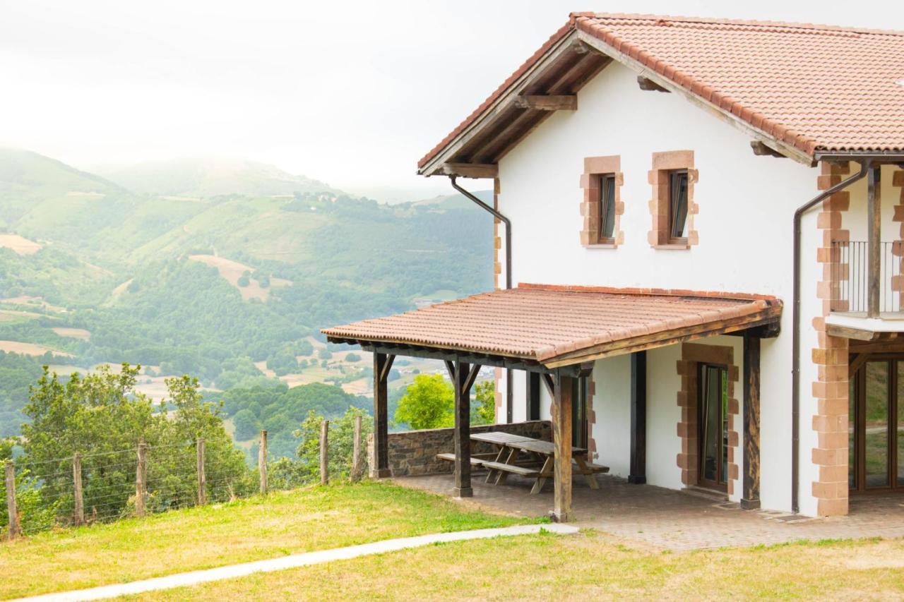 Behin Batean, Espectacular Casa Rural En Pleno Corazon Del Valle Baztan Ziga Kültér fotó