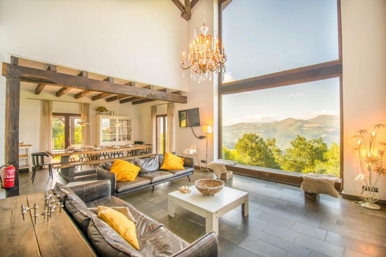 Behin Batean, Espectacular Casa Rural En Pleno Corazon Del Valle Baztan Ziga Kültér fotó