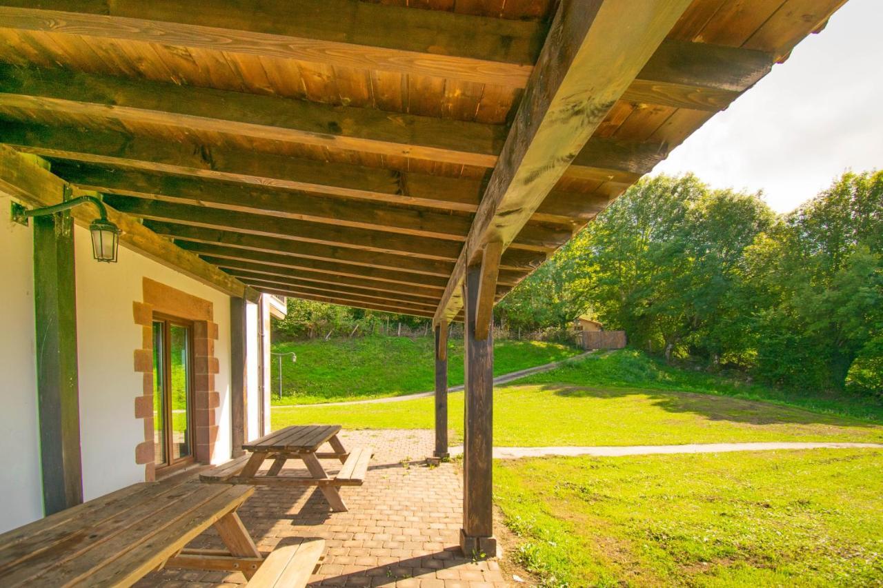 Behin Batean, Espectacular Casa Rural En Pleno Corazon Del Valle Baztan Ziga Kültér fotó
