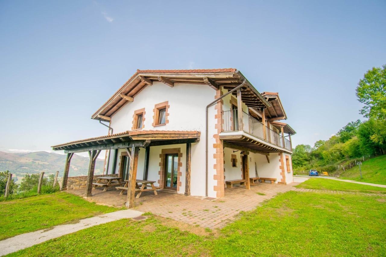 Behin Batean, Espectacular Casa Rural En Pleno Corazon Del Valle Baztan Ziga Kültér fotó