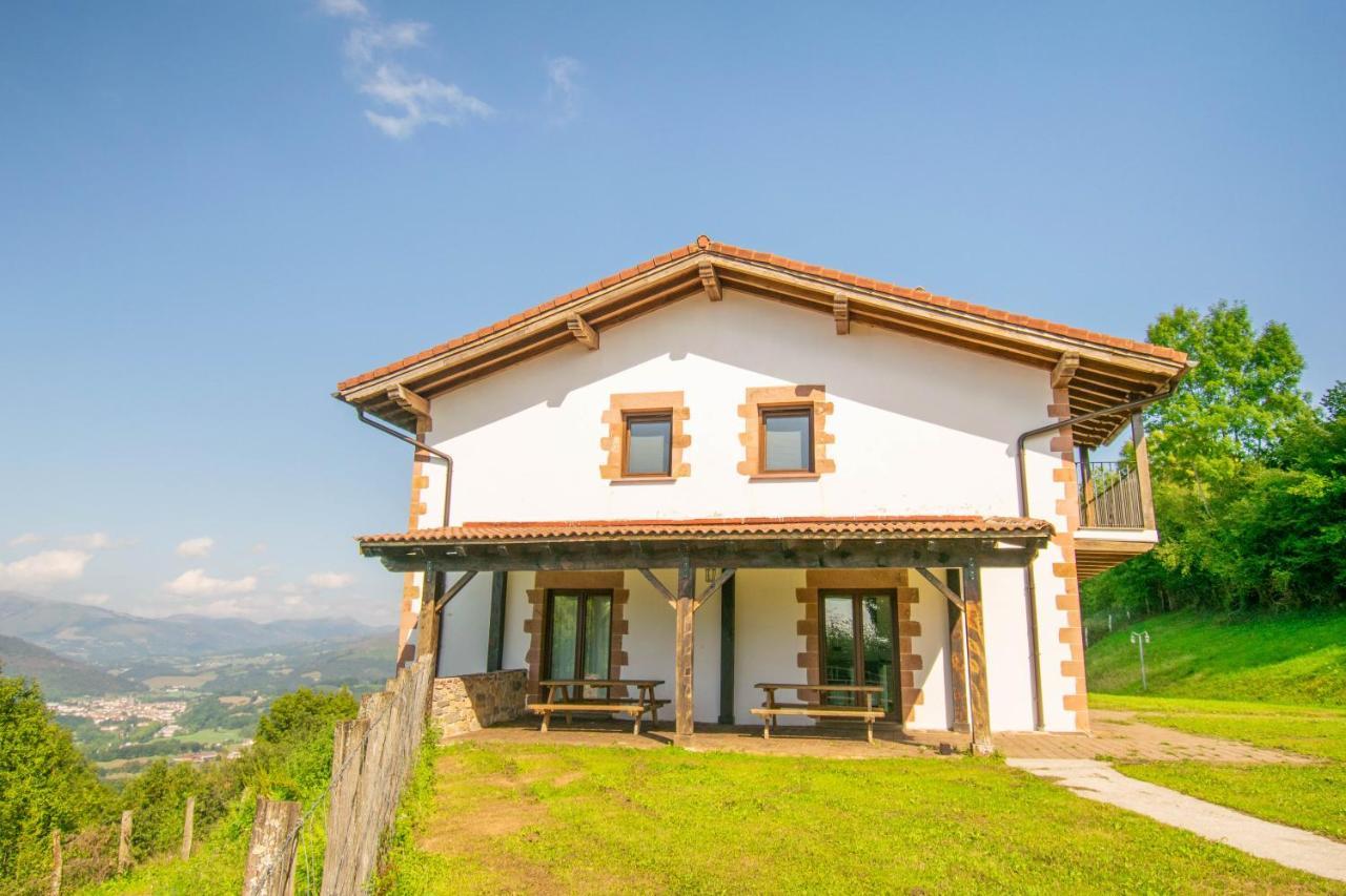 Behin Batean, Espectacular Casa Rural En Pleno Corazon Del Valle Baztan Ziga Kültér fotó