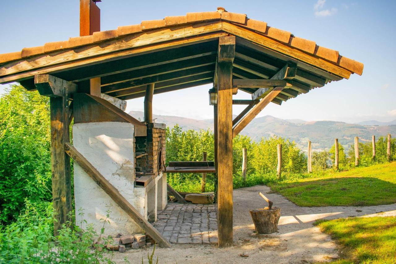 Behin Batean, Espectacular Casa Rural En Pleno Corazon Del Valle Baztan Ziga Kültér fotó